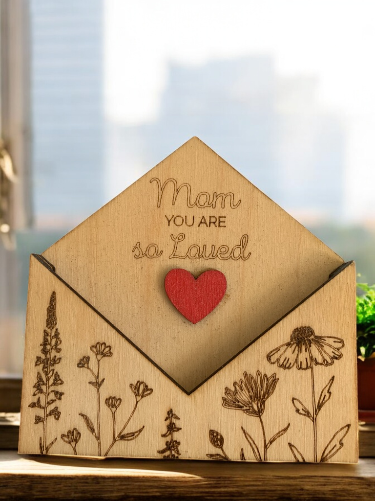 Mothers Letters Gift Card Holders