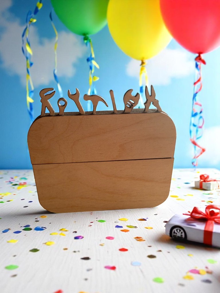 Happy Birthday Dad Gift Card Holder | Handmade Birthday Keepsake for Dad