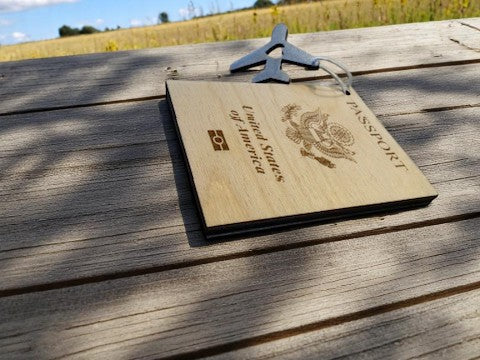 Passport Gift Card Holder | Handmade Travel Gift for Adventure Lovers | Unique Keepsake for Travelers