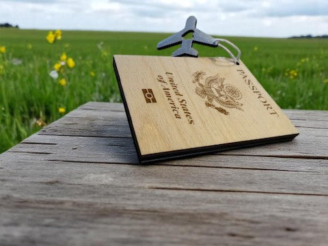 Passport Gift Card Holder | Handmade Travel Gift for Adventure Lovers | Unique Keepsake for Travelers