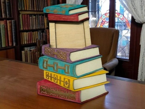 Handmade Book Lover Gift Card Holder | Unique Gift for Readers, Teachers, and Bookworms
