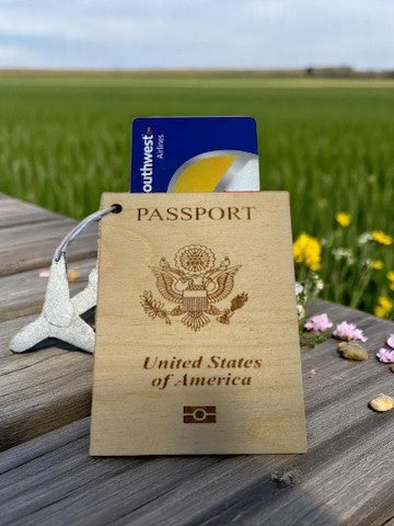 Passport Gift Card Holder | Handmade Travel Gift for Adventure Lovers | Unique Keepsake for Travelers