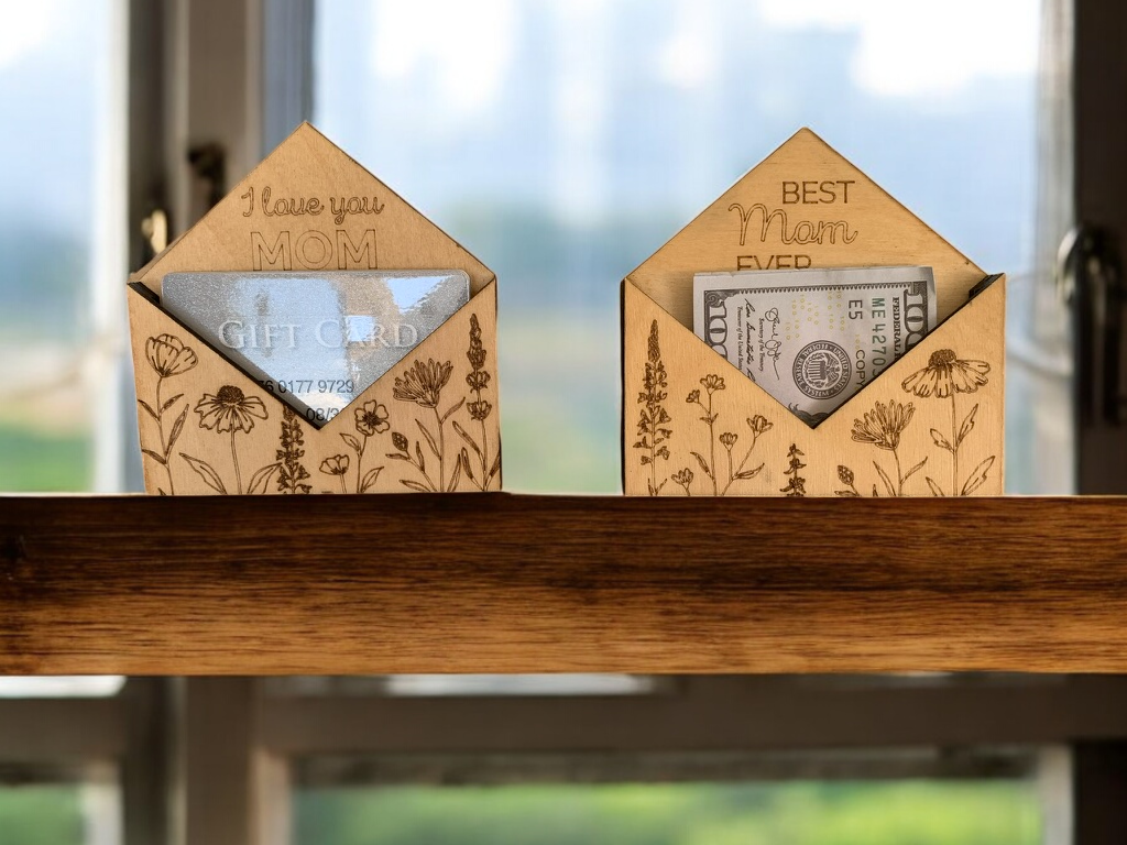 Mothers Letters Gift Card Holders