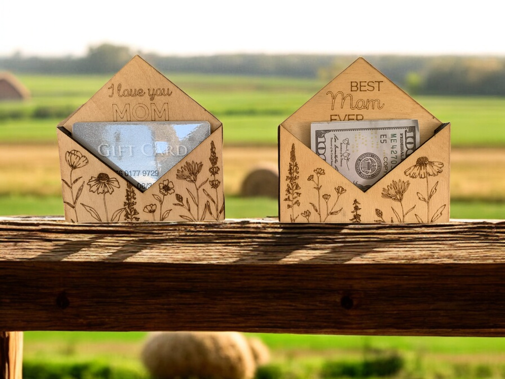 Mothers Letters Gift Card Holders