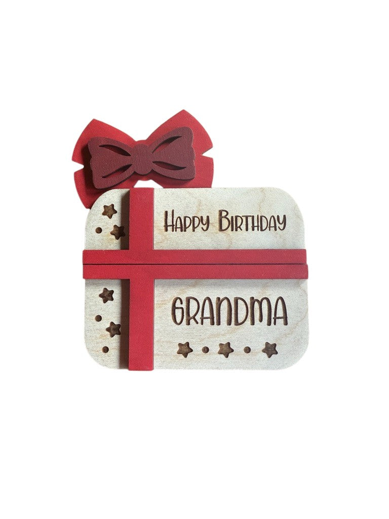 Mom Birthday Gift Card Holder | Handmade Birthday Gift for Mom | Special Keepsake for mom's Birthday