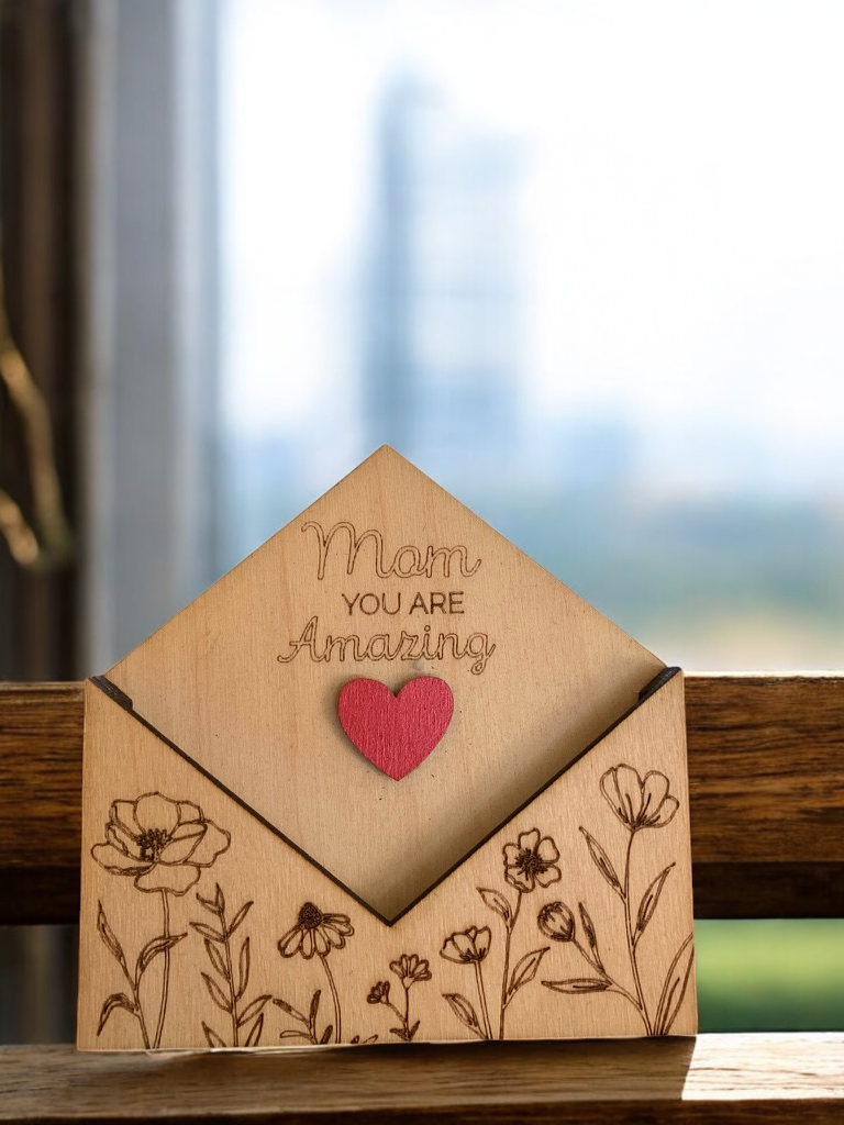 Mothers Letters Gift Card Holders