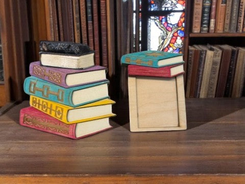 Handmade Book Lover Gift Card Holder | Unique Gift for Readers, Teachers, and Bookworms