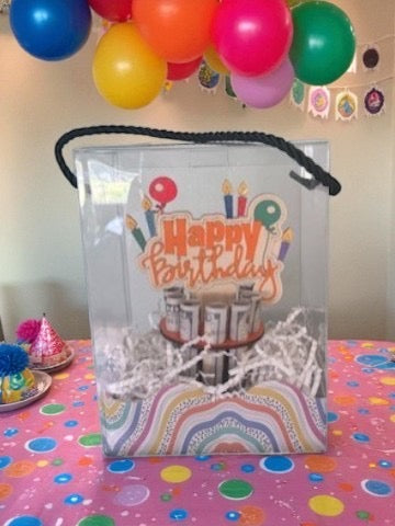 Birthday Money Holder β Handmade 3D Wooden Cash Gift Display for Unique Celebrations