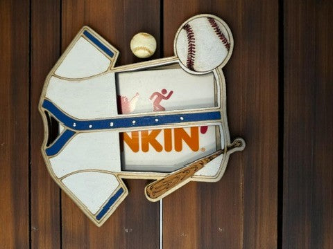 Baseball Gift Card Holder | Handmade Sports Gift for Baseball Fans | Unique Keepsake for Players and Coaches