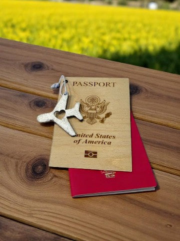 Passport Gift Card Holder | Handmade Travel Gift for Adventure Lovers | Unique Keepsake for Travelers