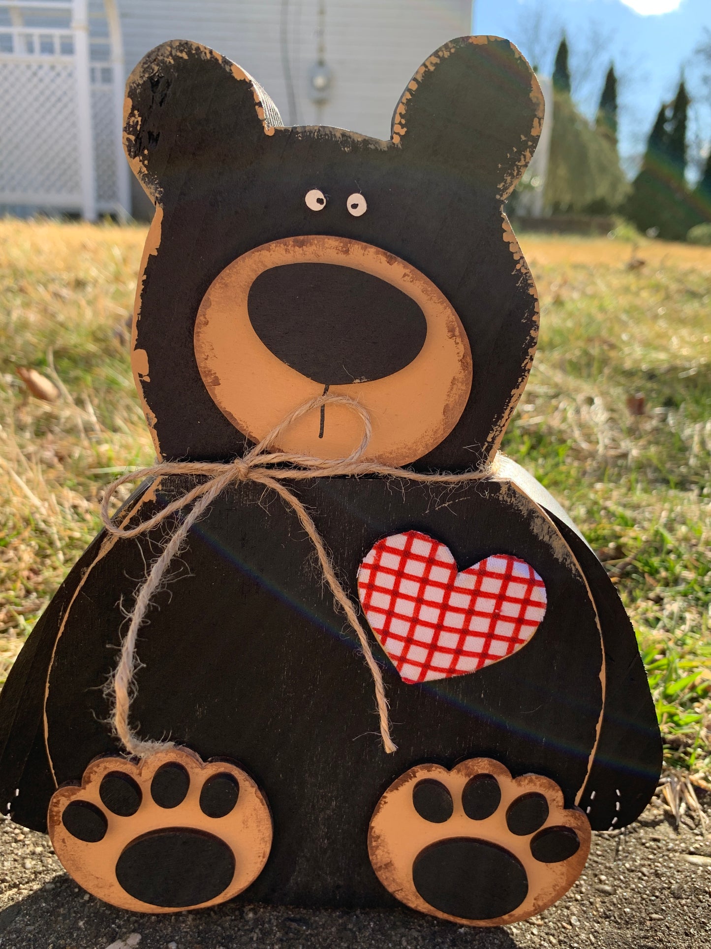 Black Bear Farm Style Shelf Sitter
