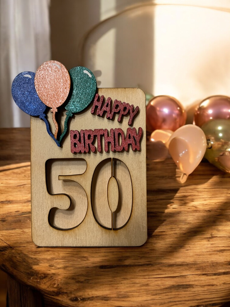 Age Birthday Gift Holder