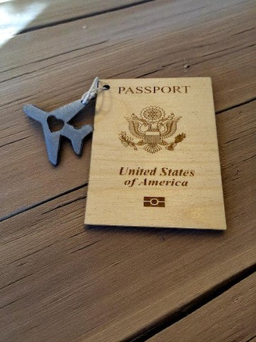 Passport Gift Card Holder | Handmade Travel Gift for Adventure Lovers | Unique Keepsake for Travelers