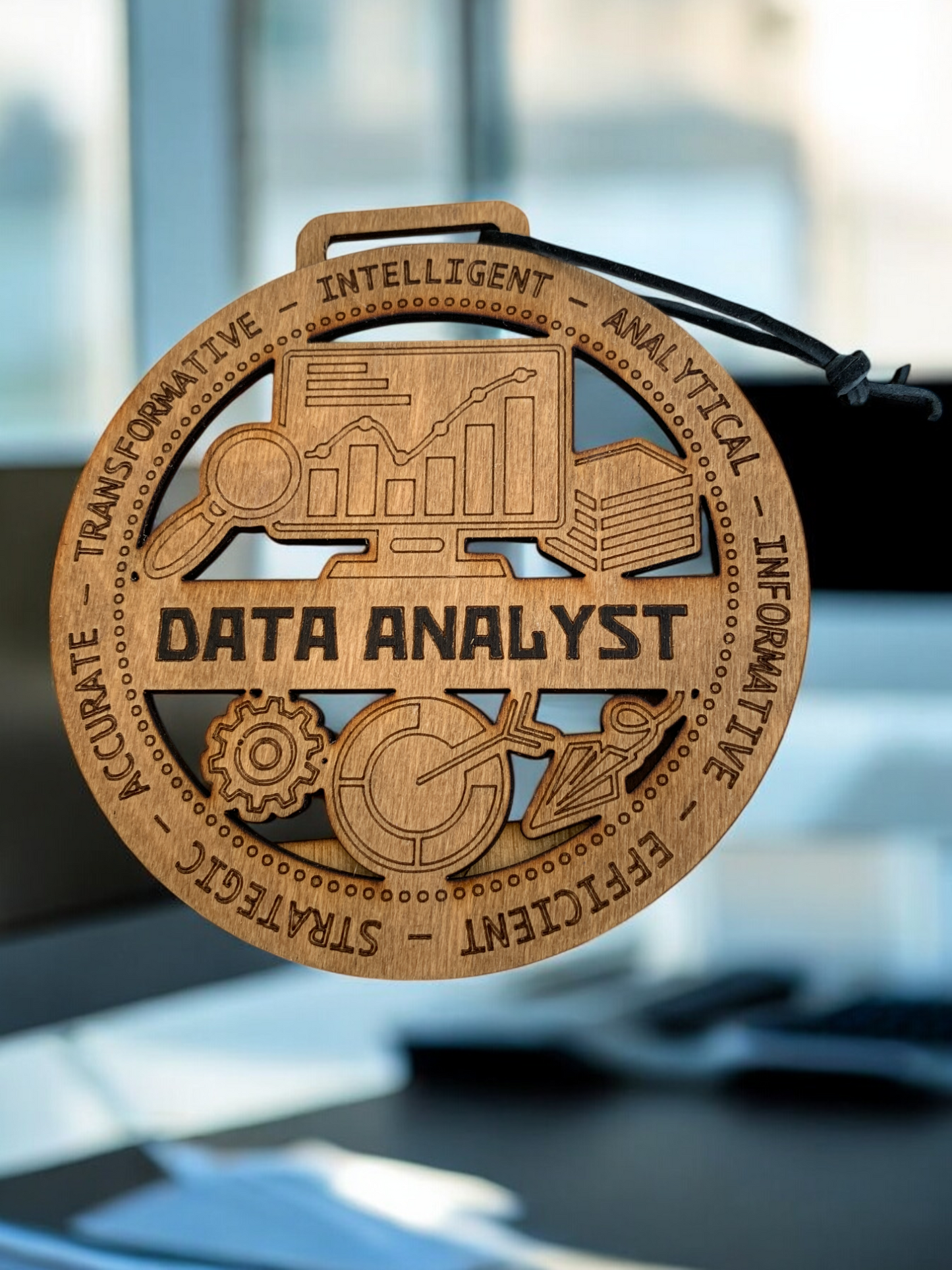 Data Analyst Gift Card Holder