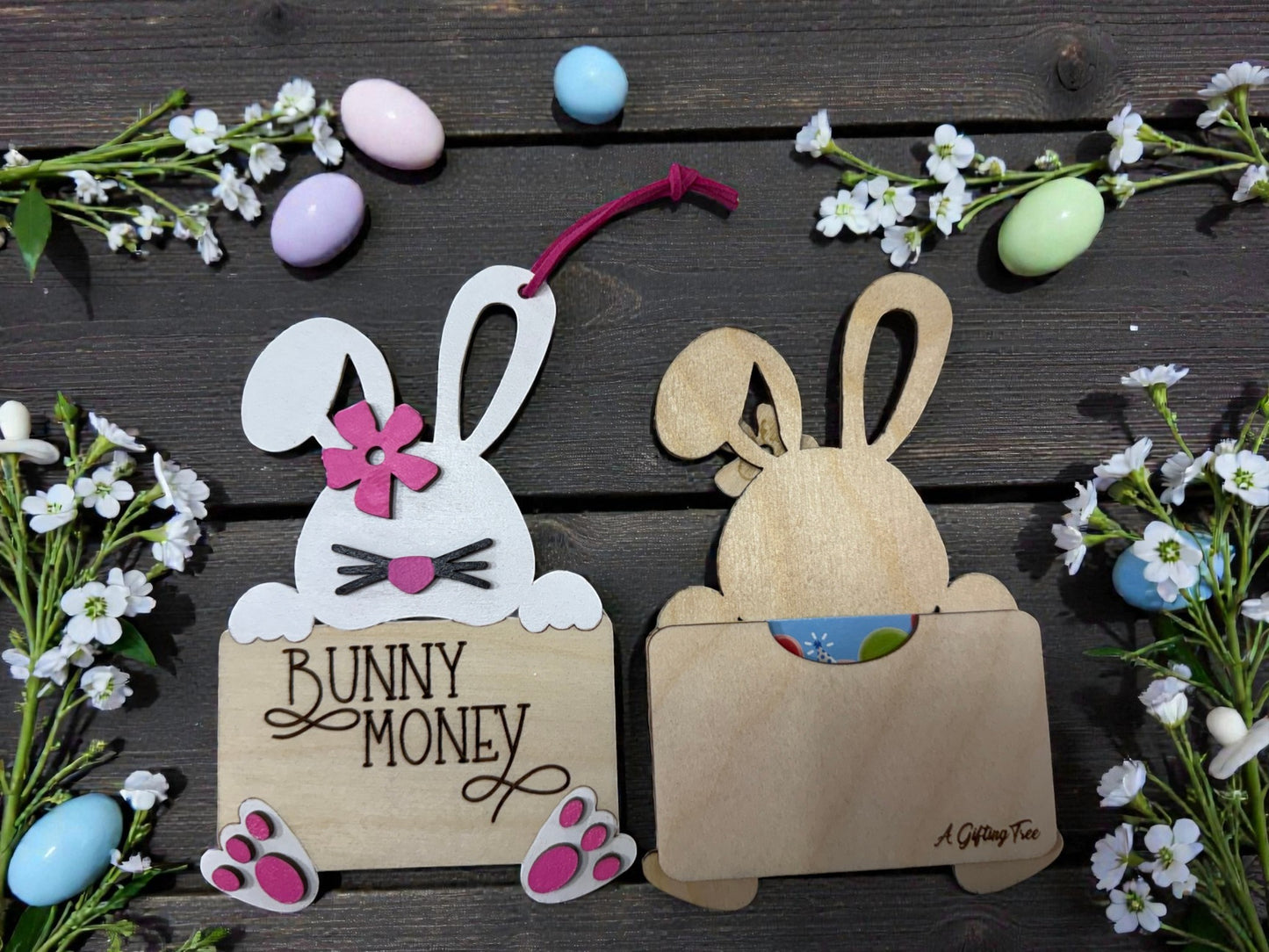 Bunny Gift Card Holder – Easter Basket Gift Card Holder