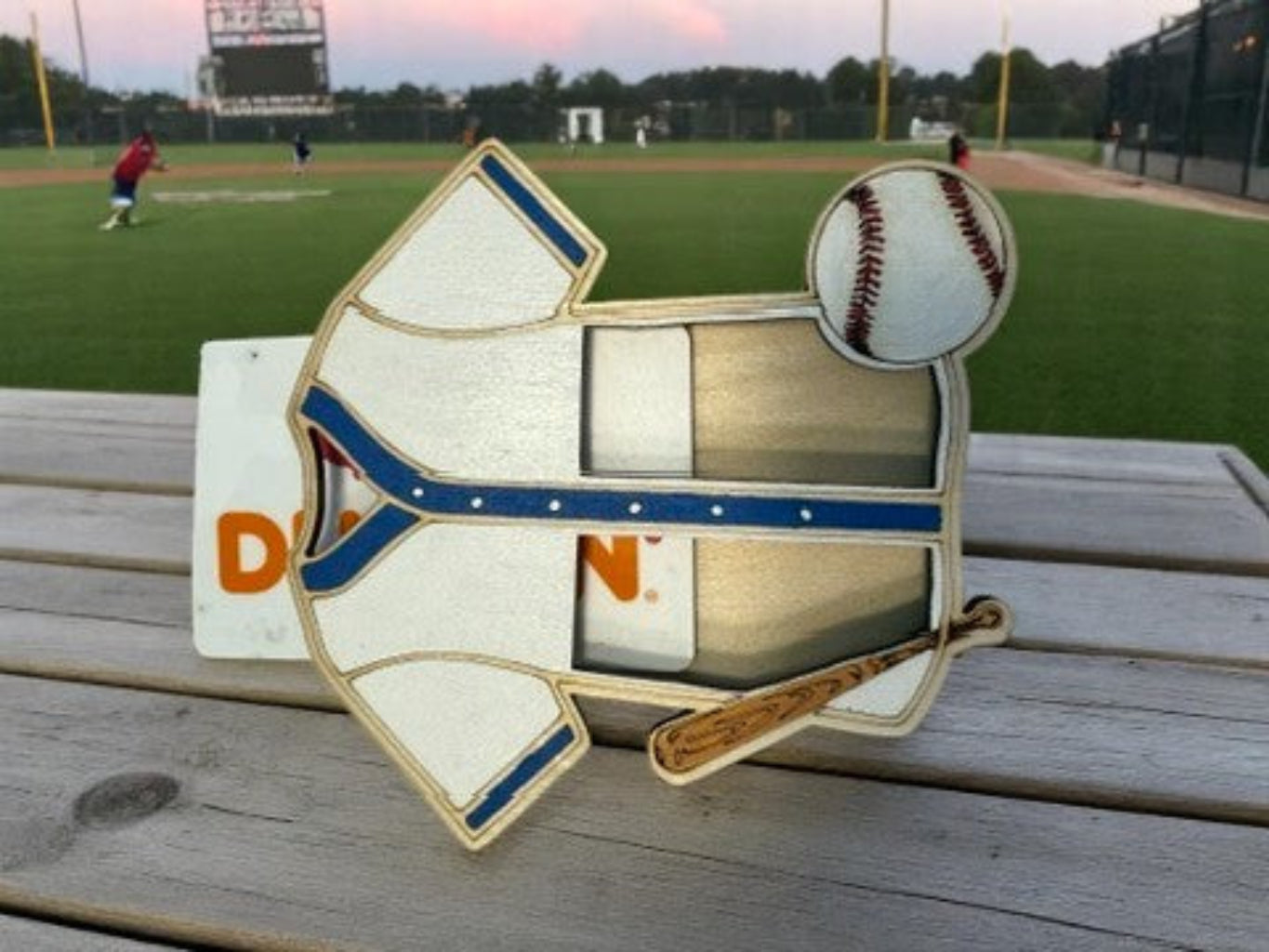 Gift card Holder Baseball Theme