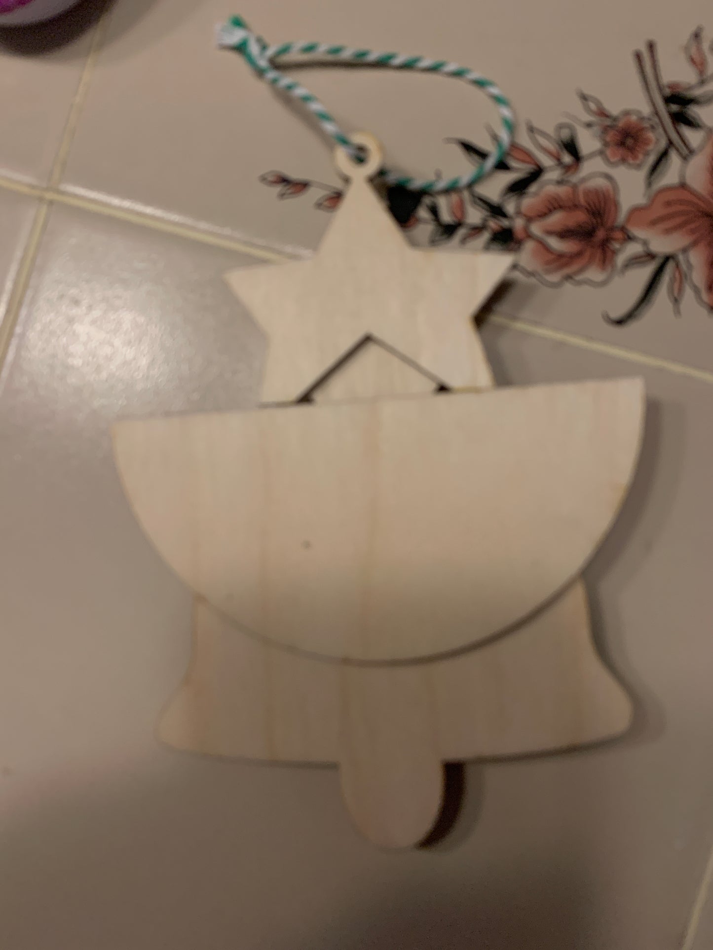 Handmade Wooden Angel Christmas Ornaments – Believe & Merry and Bright Holiday Decor