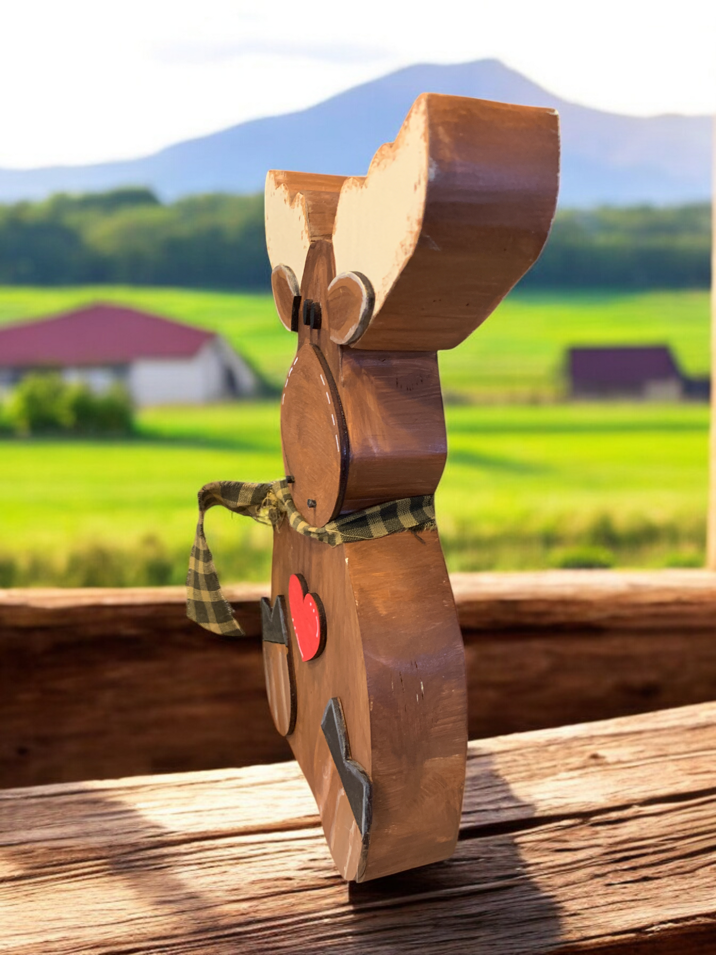 Moose Farmhouse Shelf Sitter