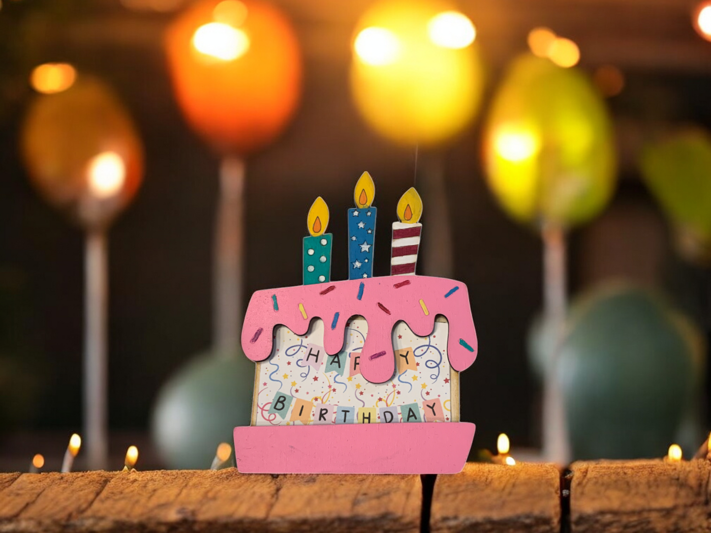 Birthday Cake Gift Card Holders
