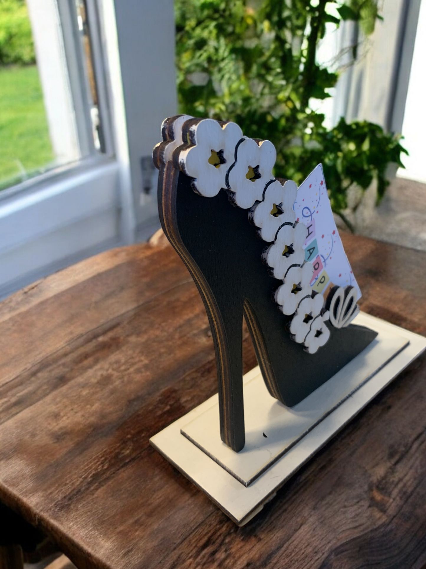 High Heel Shoe Gift Card Holder