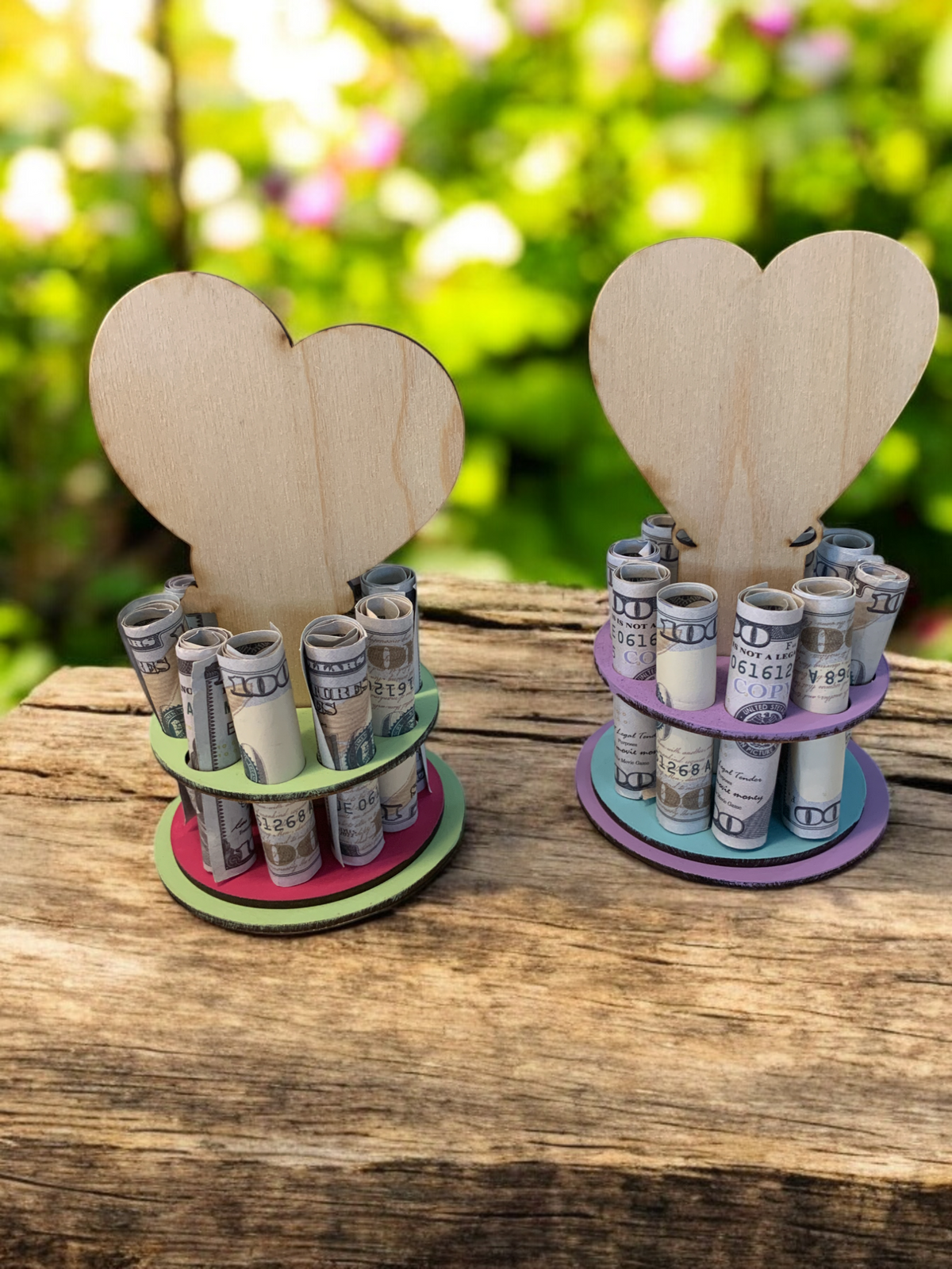 Mother’s Day Money Tree – Wooden Cash Gift for Mom
