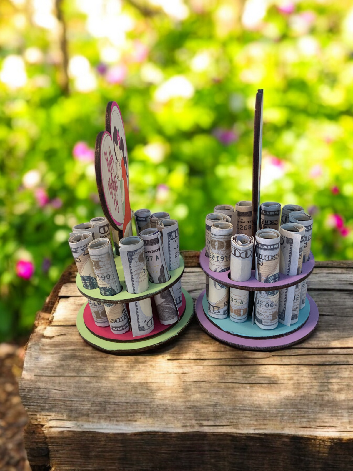 Mother’s Day Money Tree – Wooden Cash Gift for Mom