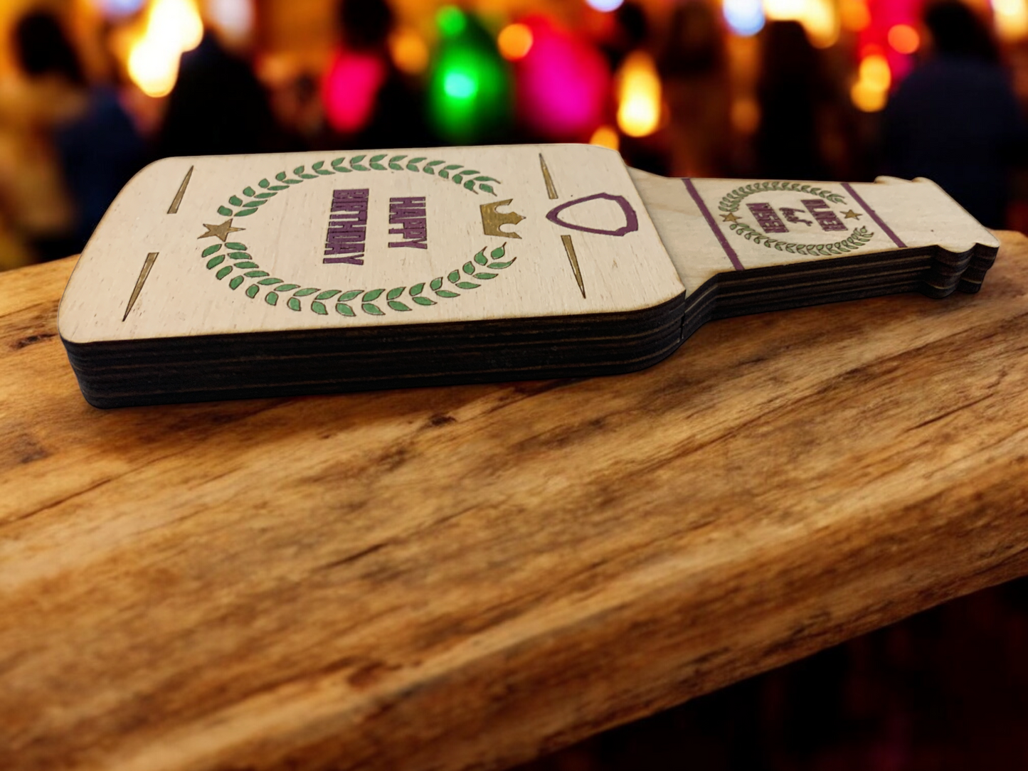 Beer Bottle Birthday Gift Card Holders