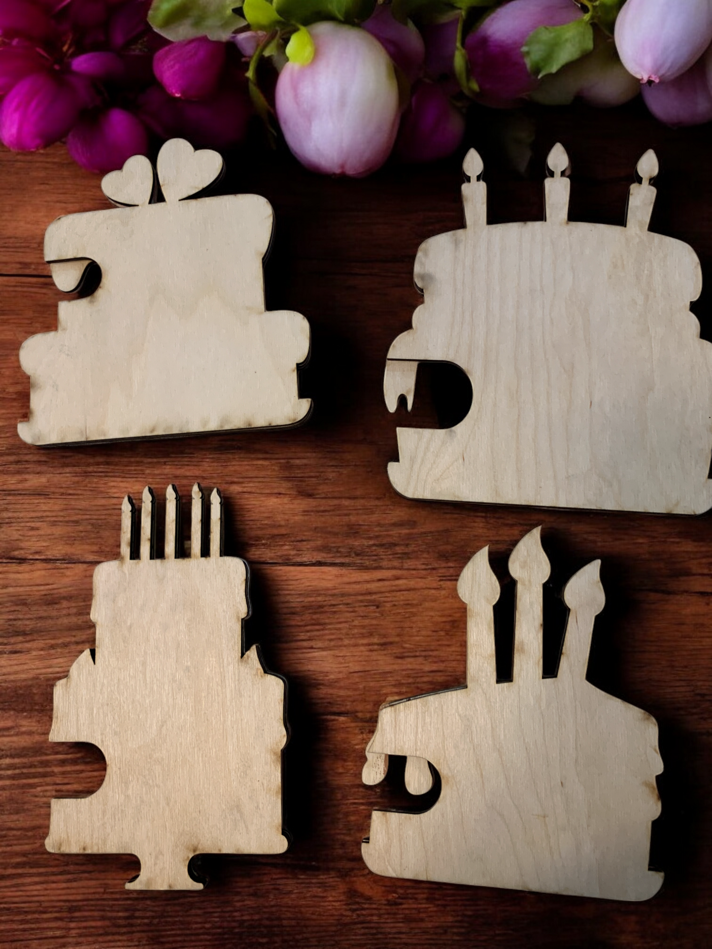 Birthday Cake Large Gift Card Holder