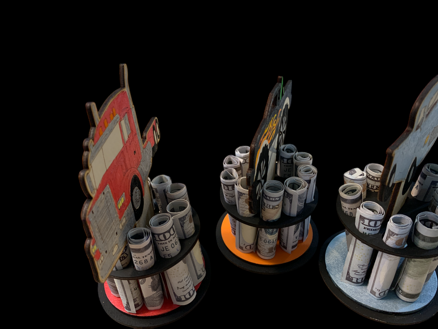 Auto-Themed Money Trees