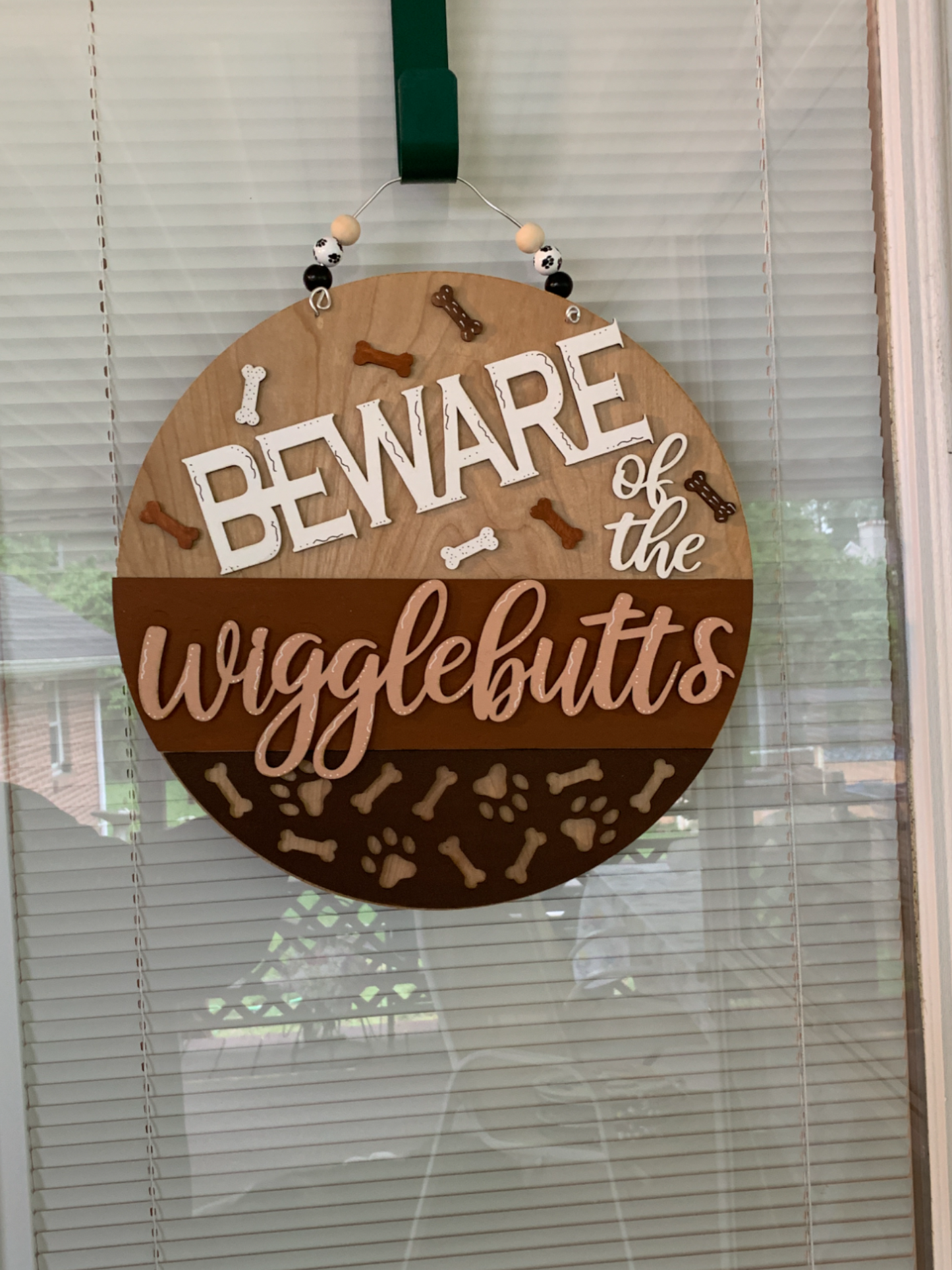 Wiggle Butt 3D Decor Sign