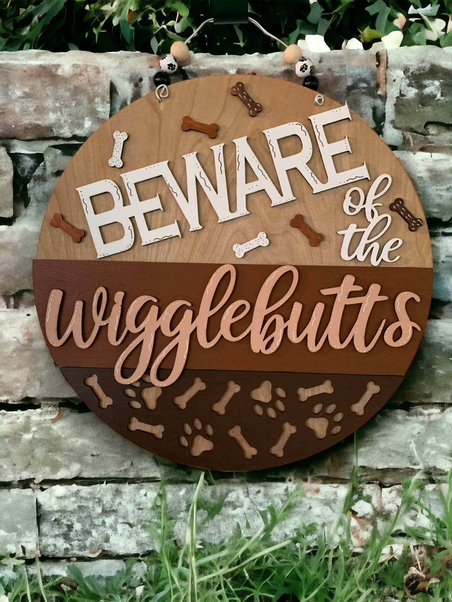 Wiggle Butt 3D Decor Sign