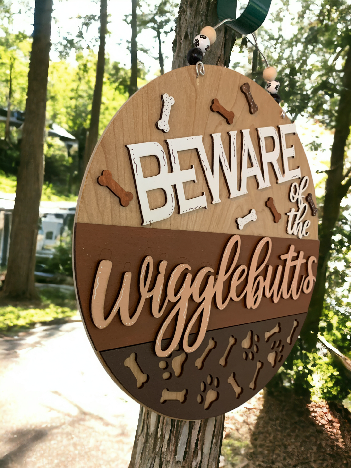 Wiggle Butt 3D Decor Sign