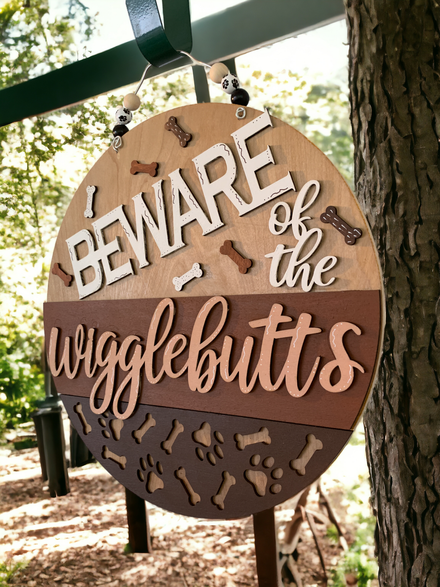 Wiggle Butt 3D Decor Sign
