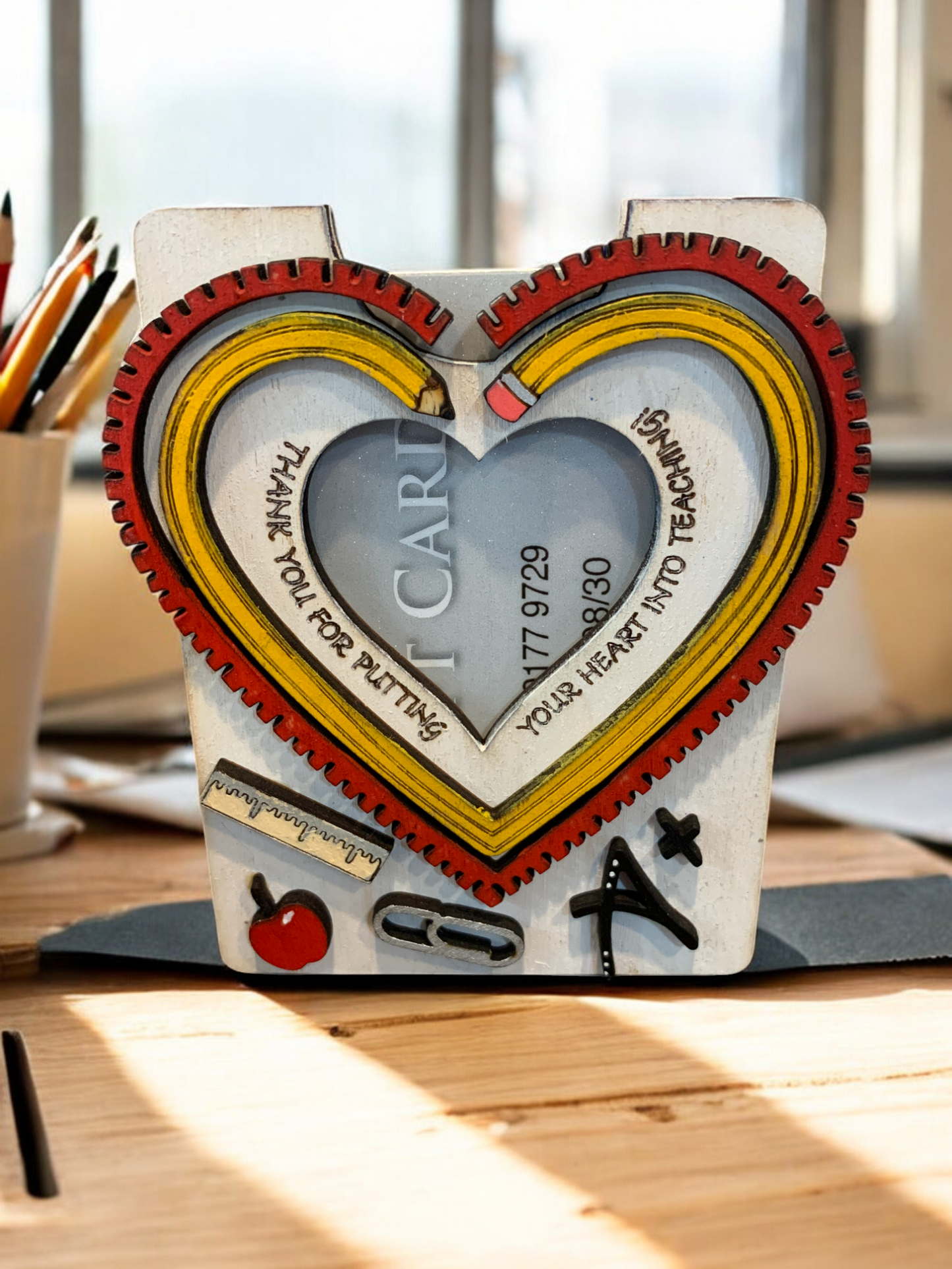 Teacher Appreciation Gift Card Holder