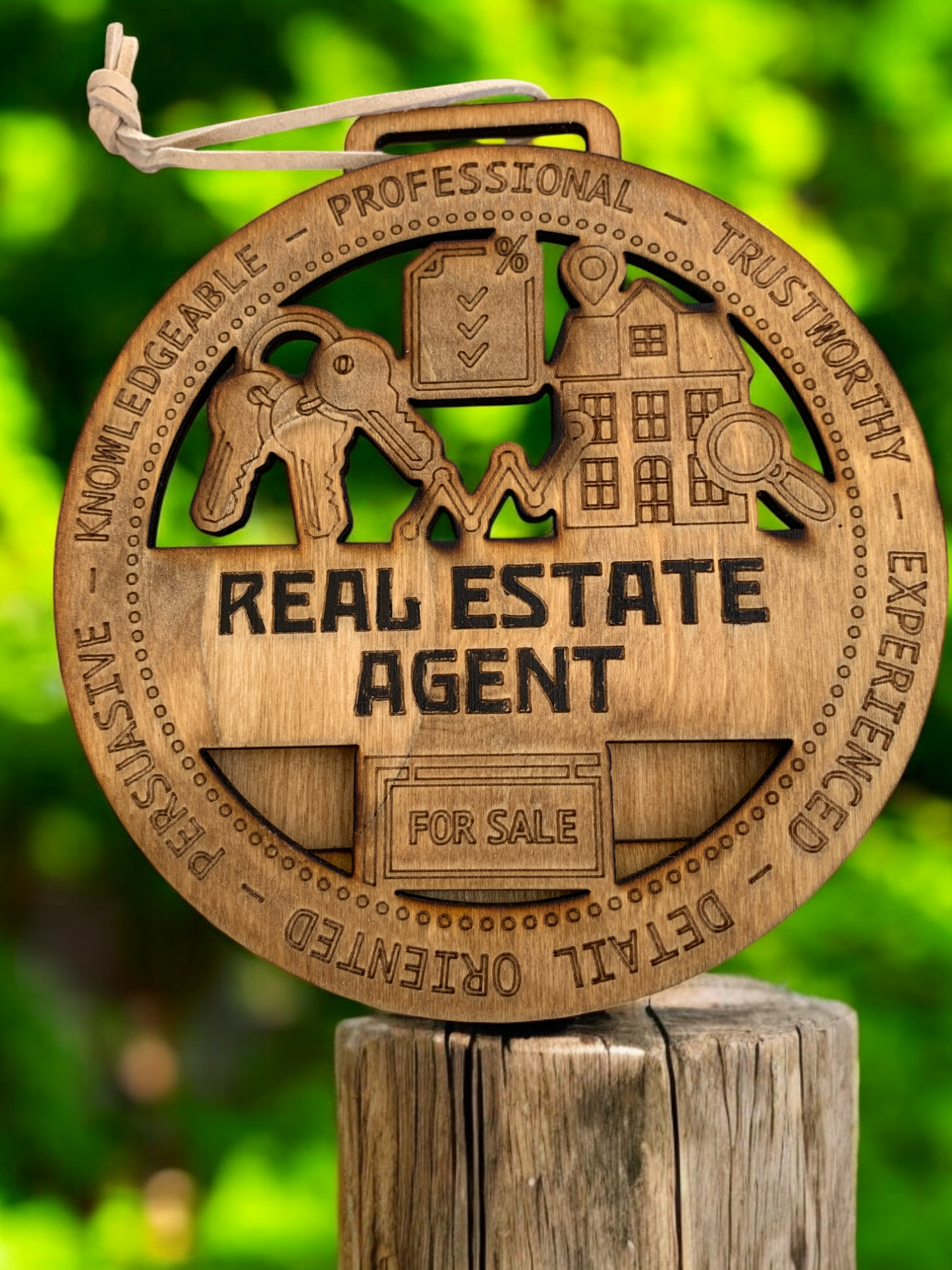 Real Estate Agent Gift Card Holder