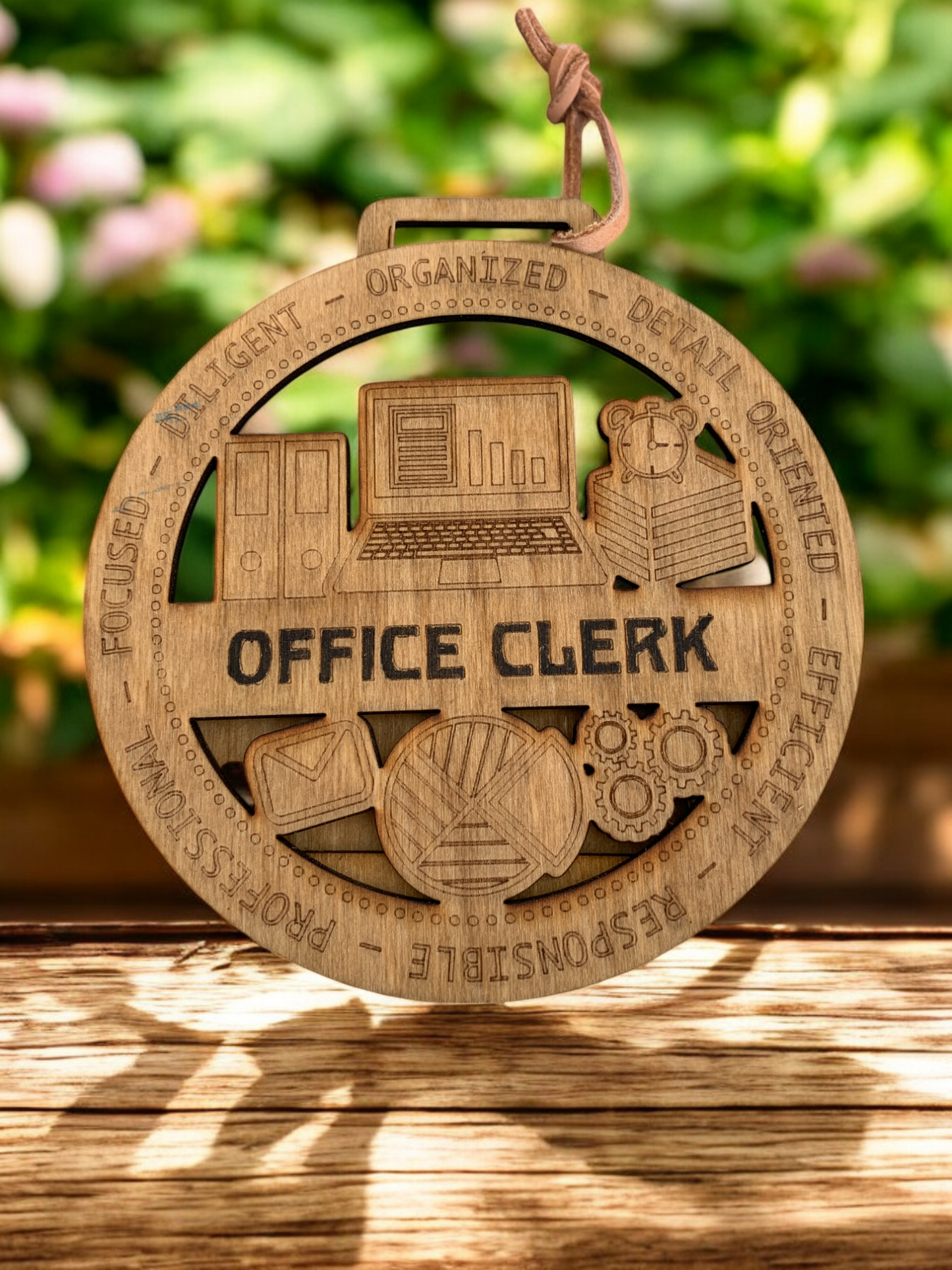 Office Clerk Gift Card Holder
