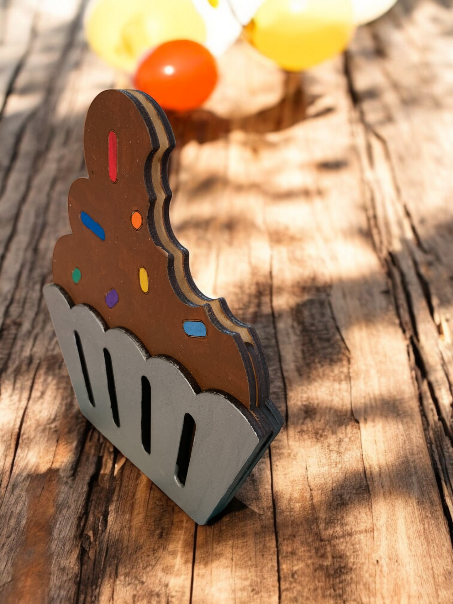 Chocolate Cupcake Gift Card Holder