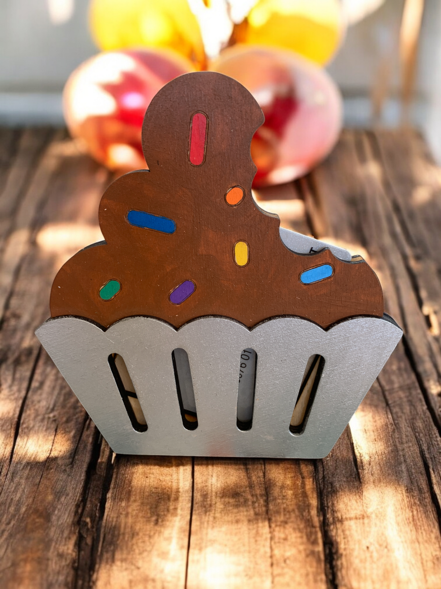 Chocolate Cupcake Gift Card Holder