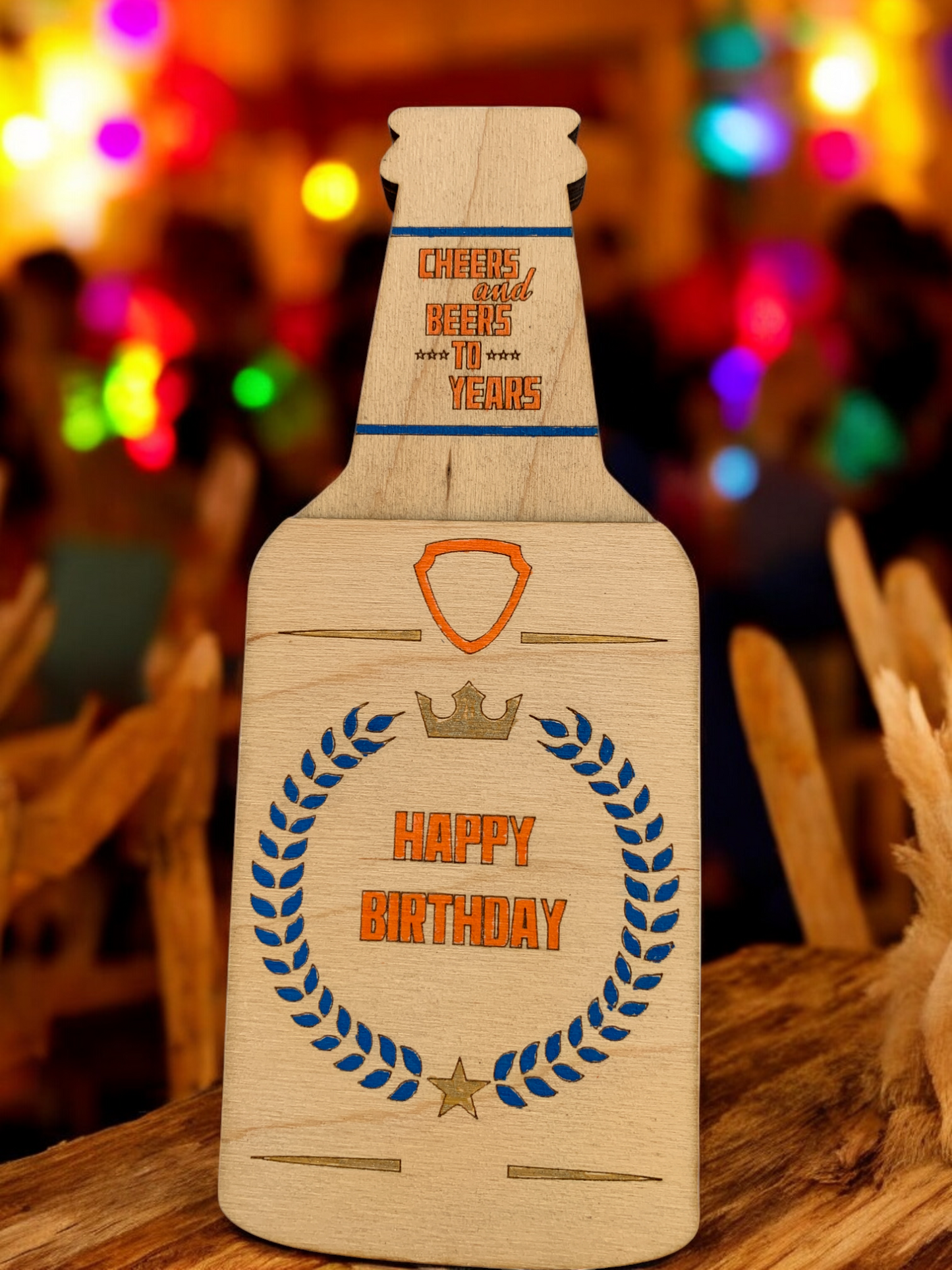 Beer Bottle Birthday Gift Card Holders