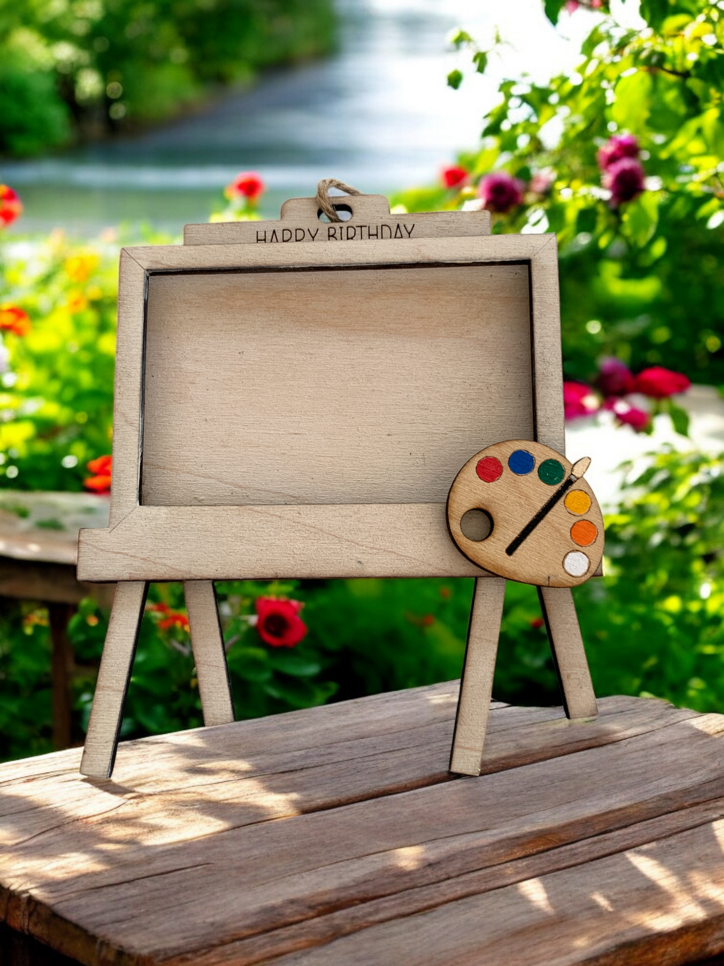 Easel Birthday Gift Card Holder