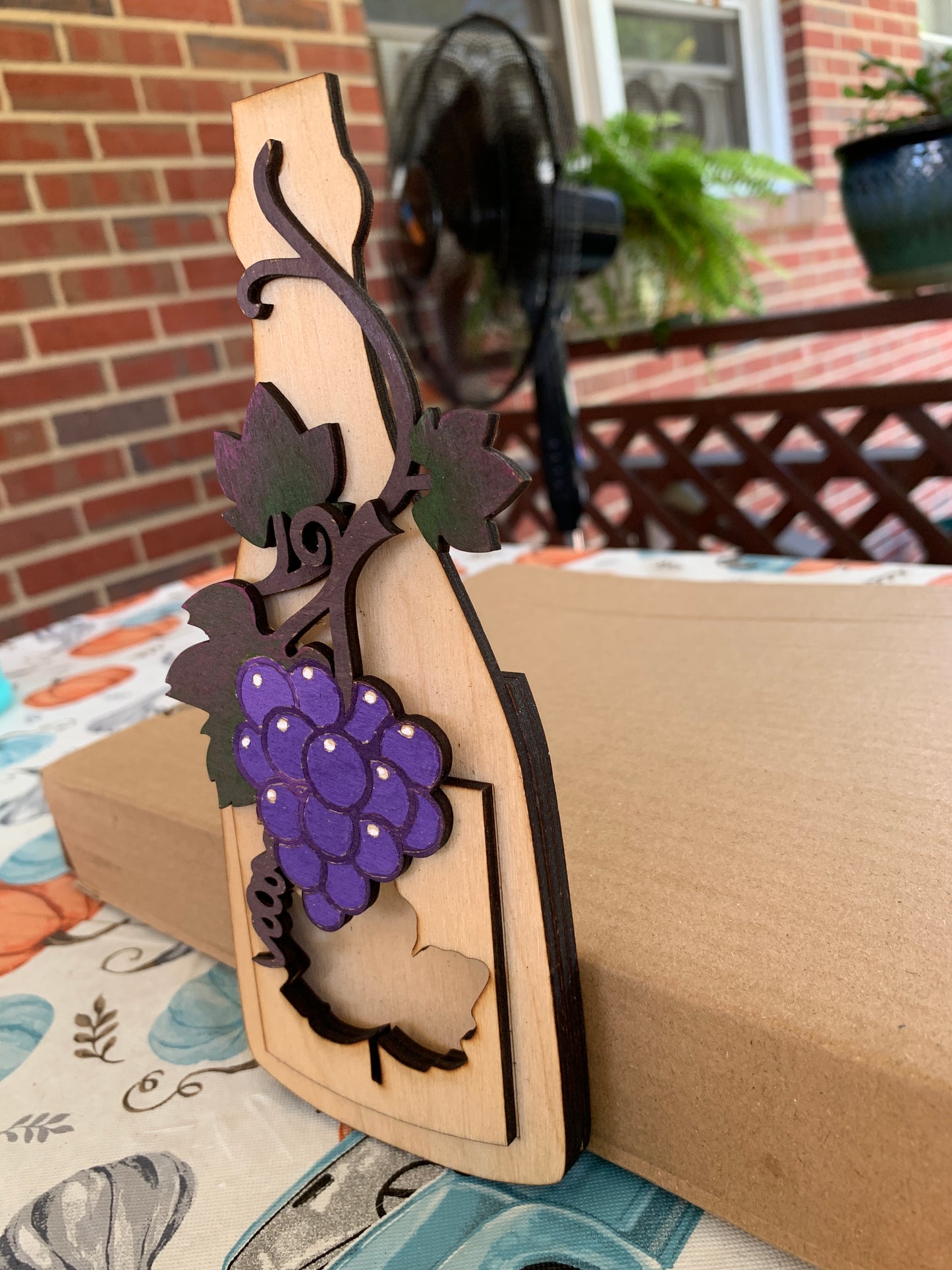 Wine Bottle Gift Card Holder