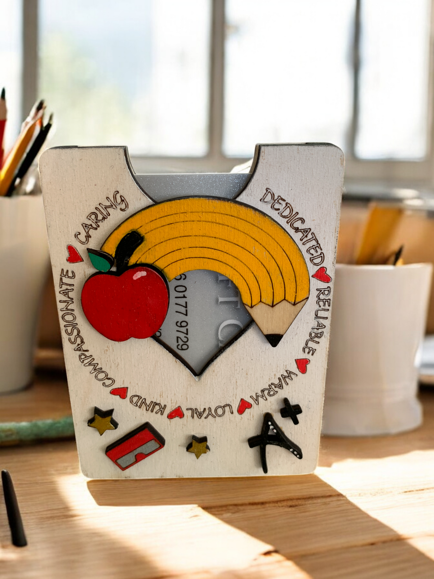 Teacher Appreciation Gift Card Holder