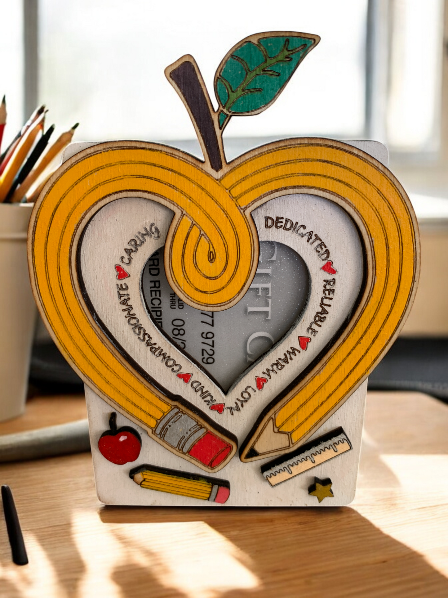 Teacher Appreciation Gift Card Holder