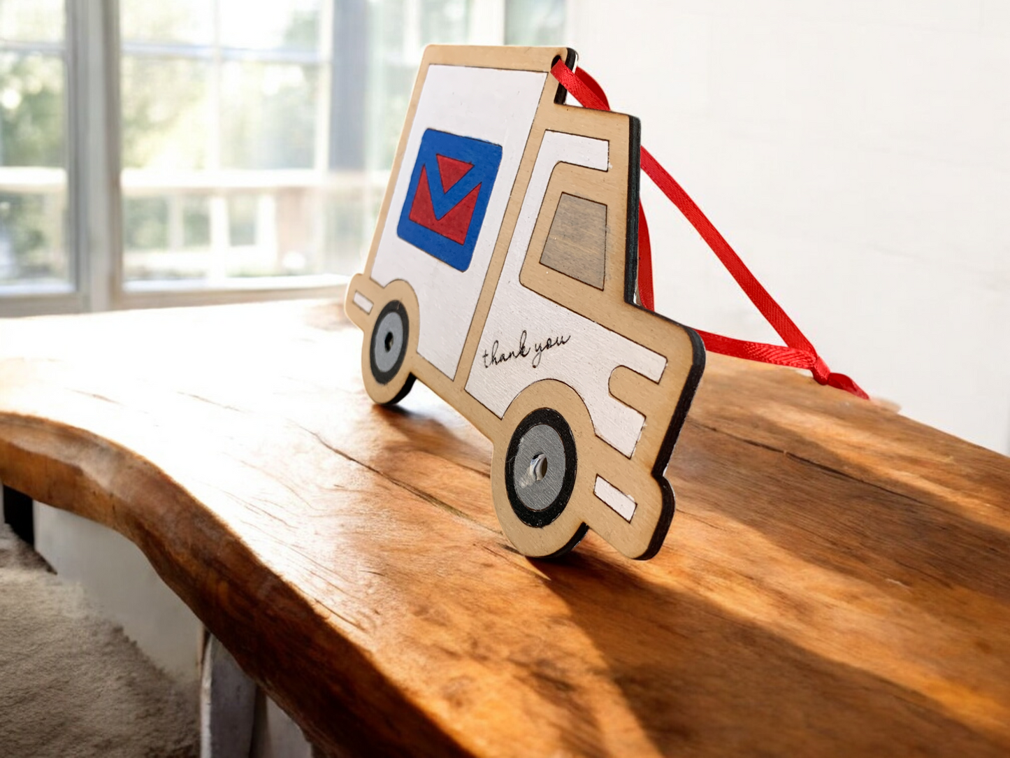 Mail Truck Gift Card Holder