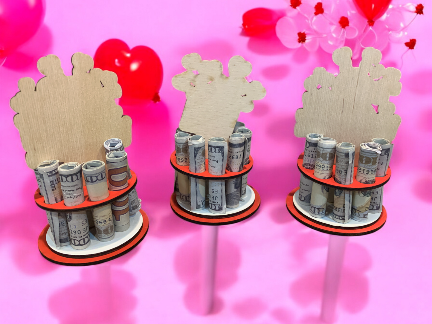Valentines day Money Trees