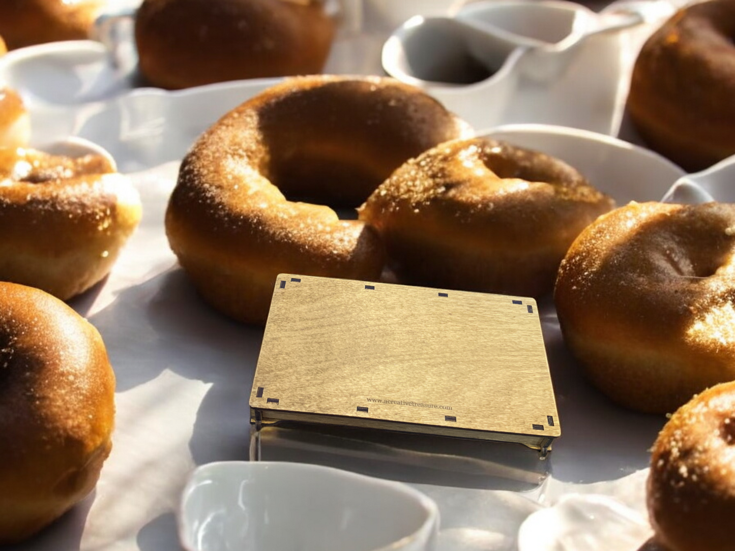 Dunk the Dough Flip-to-Gift Box