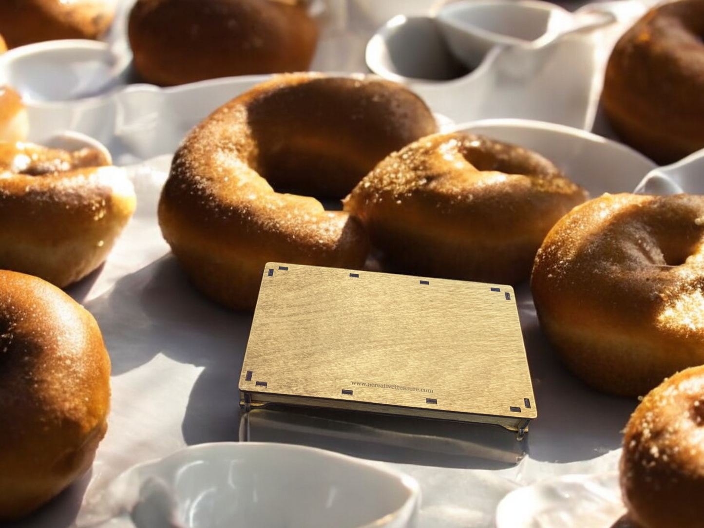 Dunk the Dough Flip-to-Gift Box