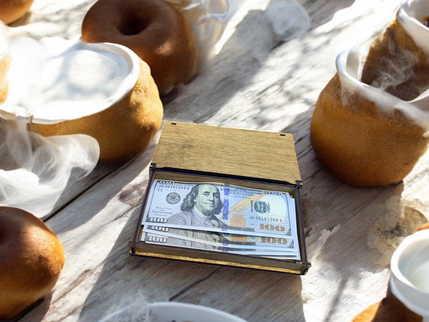 Dunk the Dough Flip-to-Gift Box