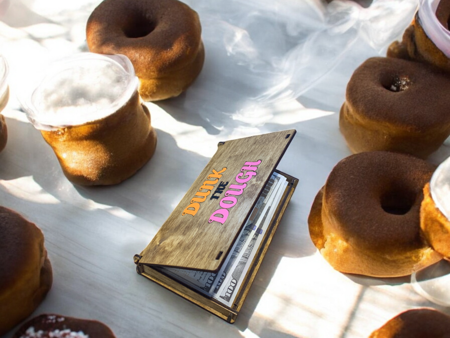 Dunk the Dough Flip-to-Gift Box