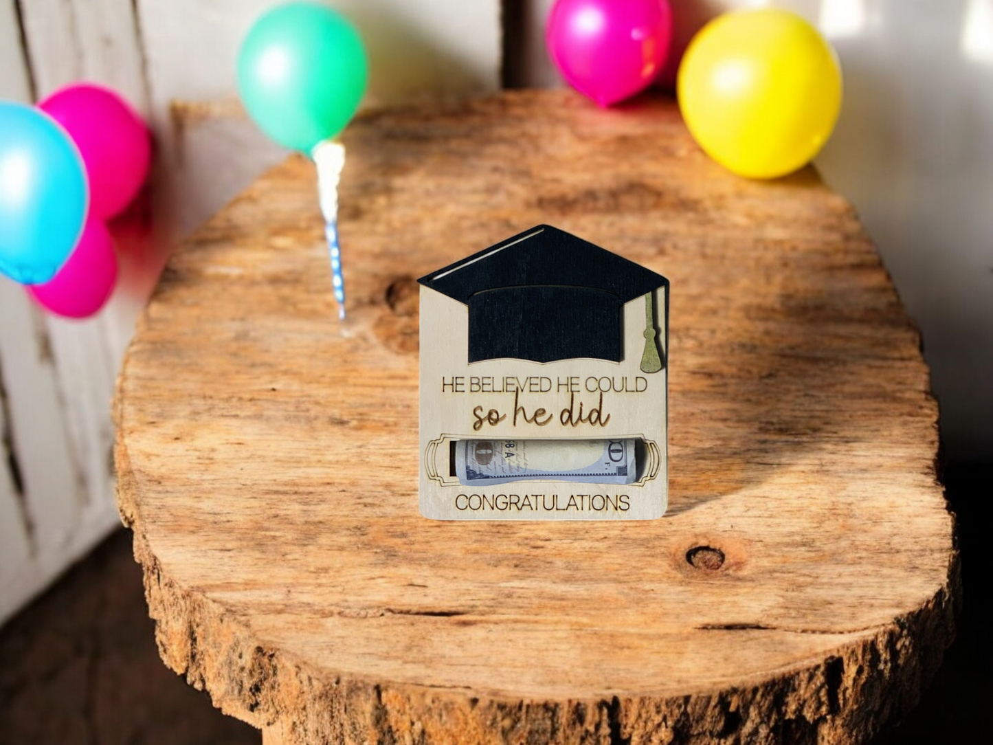 Graduation Cash Holder
